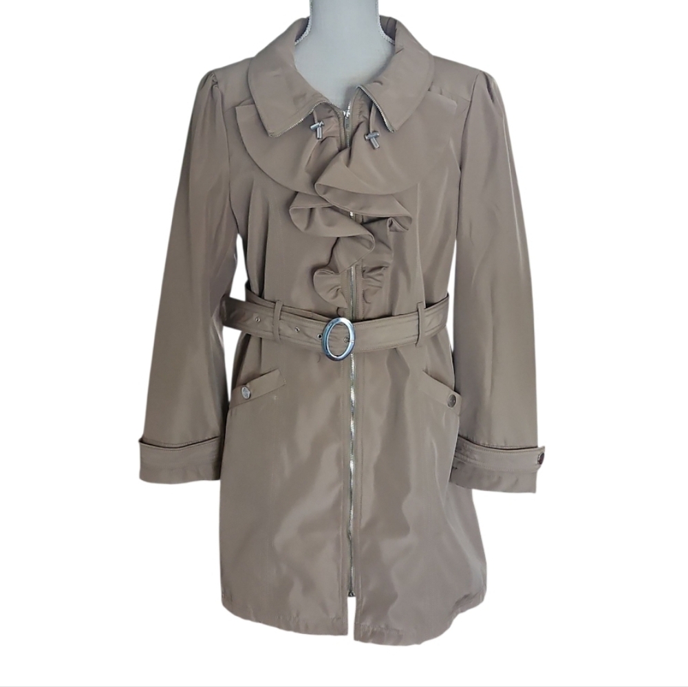 Eden Court  Tan Women's Rain Coat